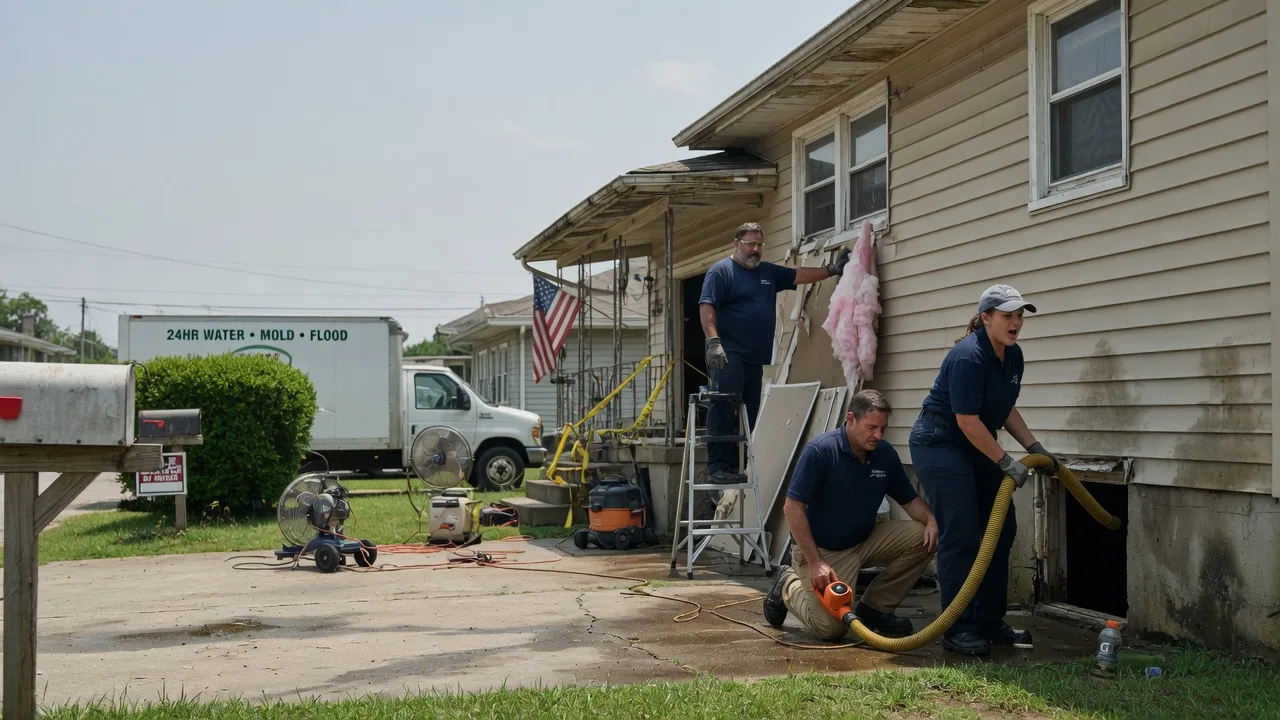 Water Damage Repair in Pleasanton, KS near me